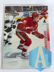 1997-98 Pinnacle Sergei Fedorov #77 Red Wings